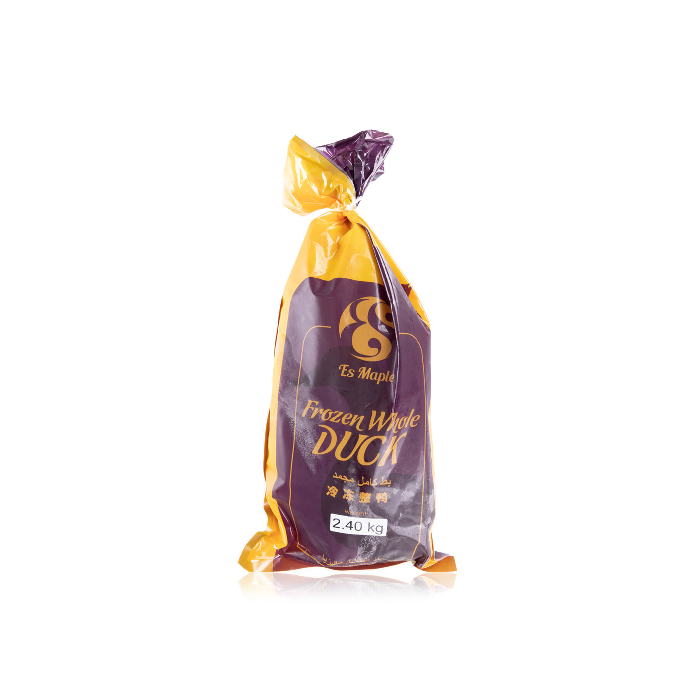 Essential Waitrose Frozen Maple Whole Duck 2.4 Kg