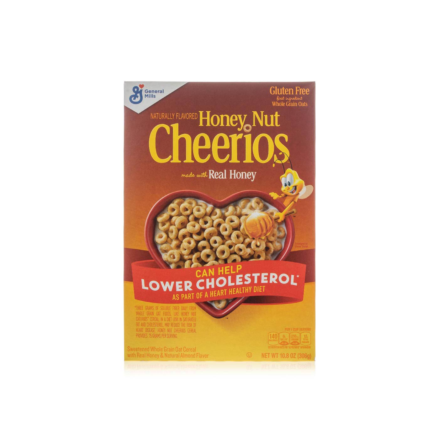 General Mills Honey Nut Cheerios 306g
