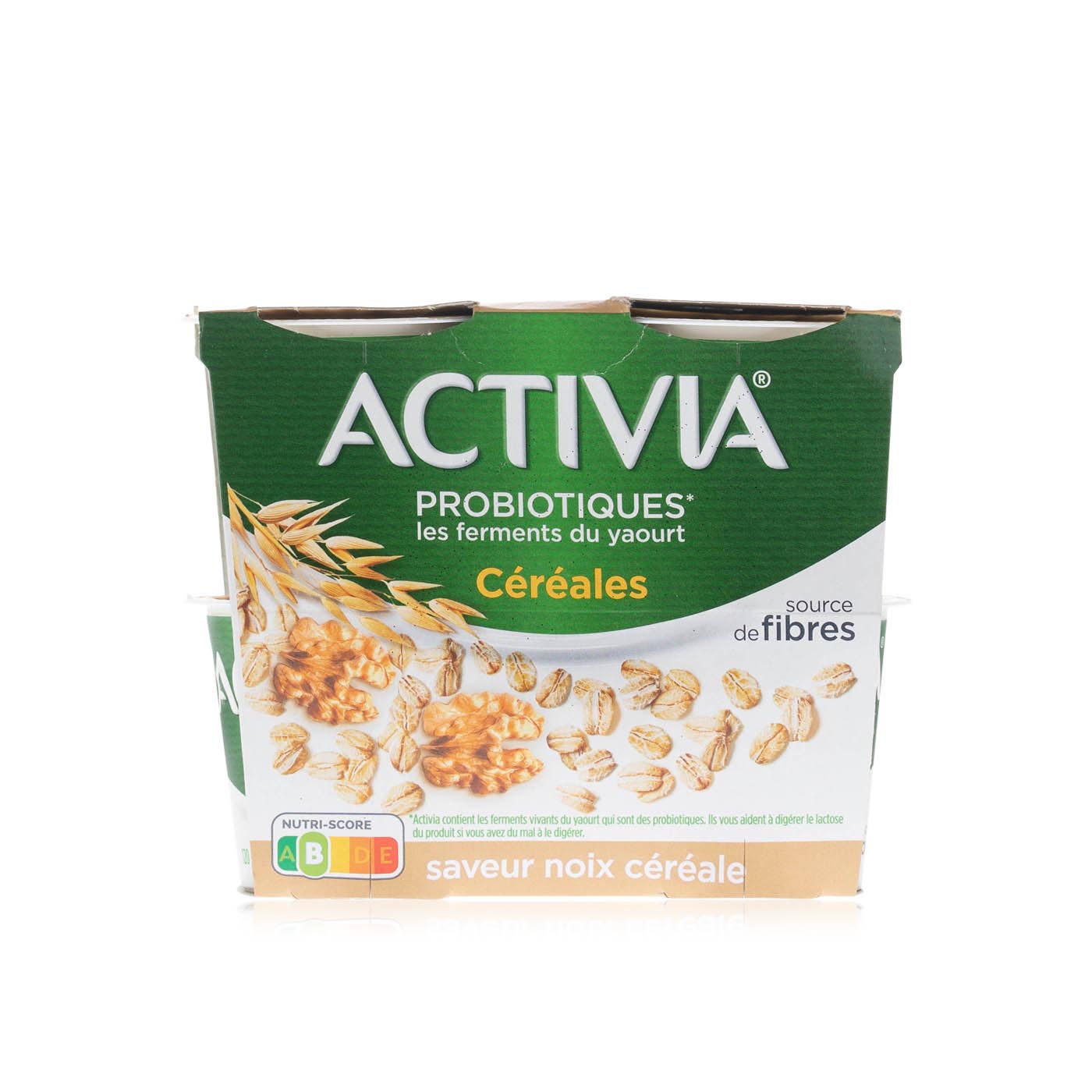 Activia walnut and oats 4 x 120g Spinneys UAE