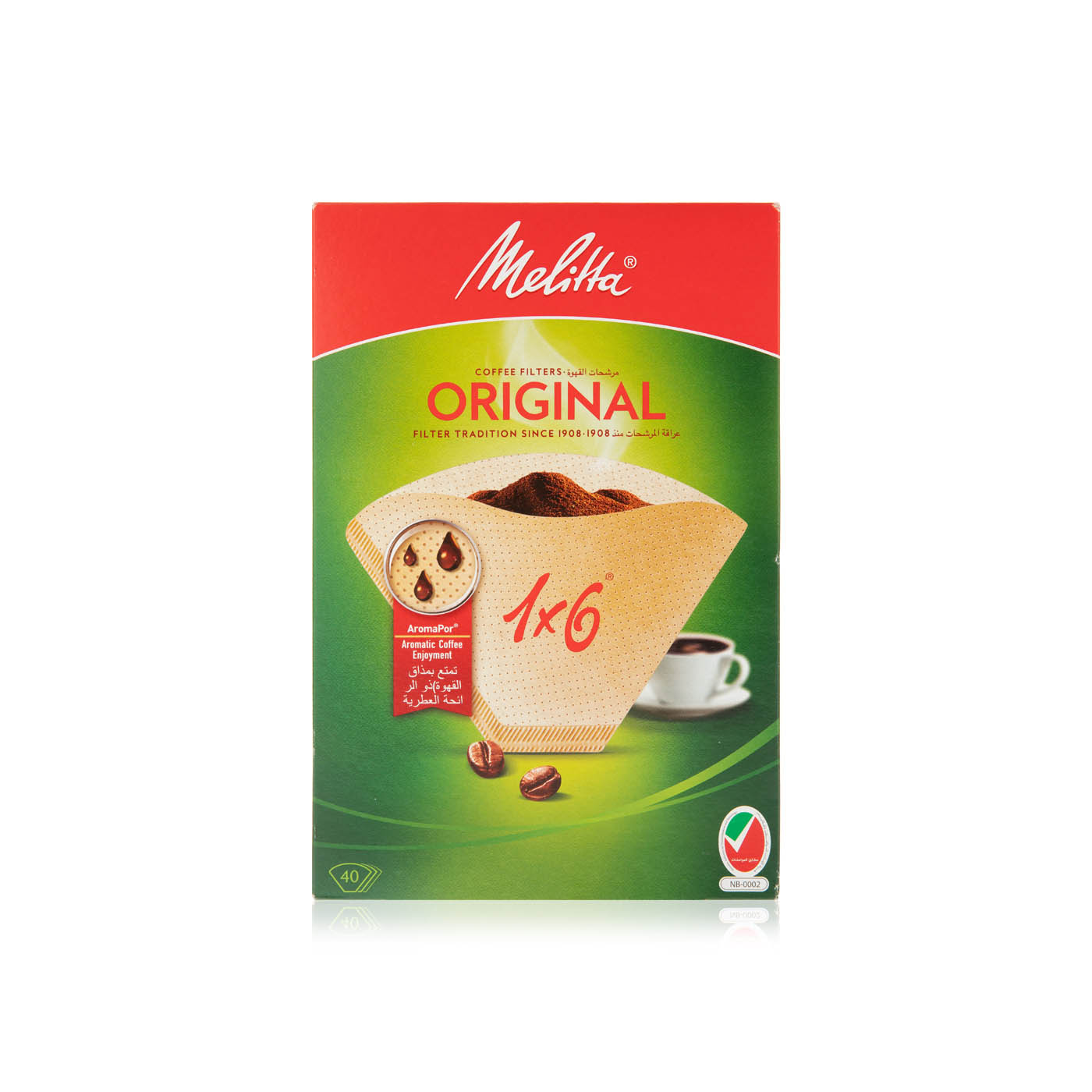 Melitta Original Coffee Machine Filters 6 Pack