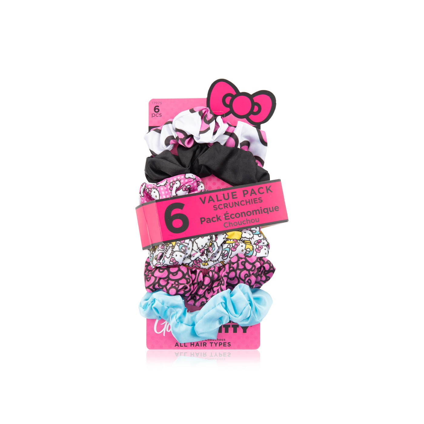 Goody x Hello Kitty Scrunchies 6 Pack