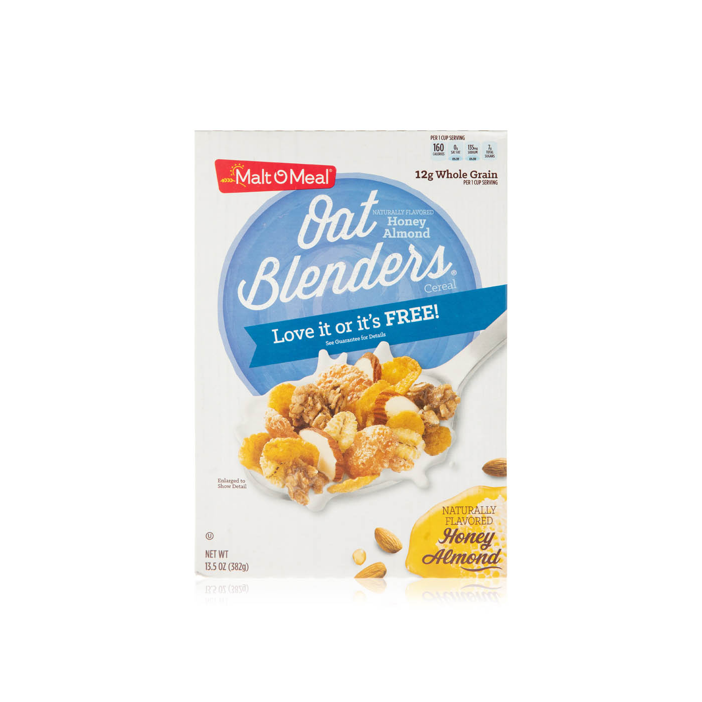 Post Malt-O-Meal Honey & Oat Blenders with Almonds Cereal 383g