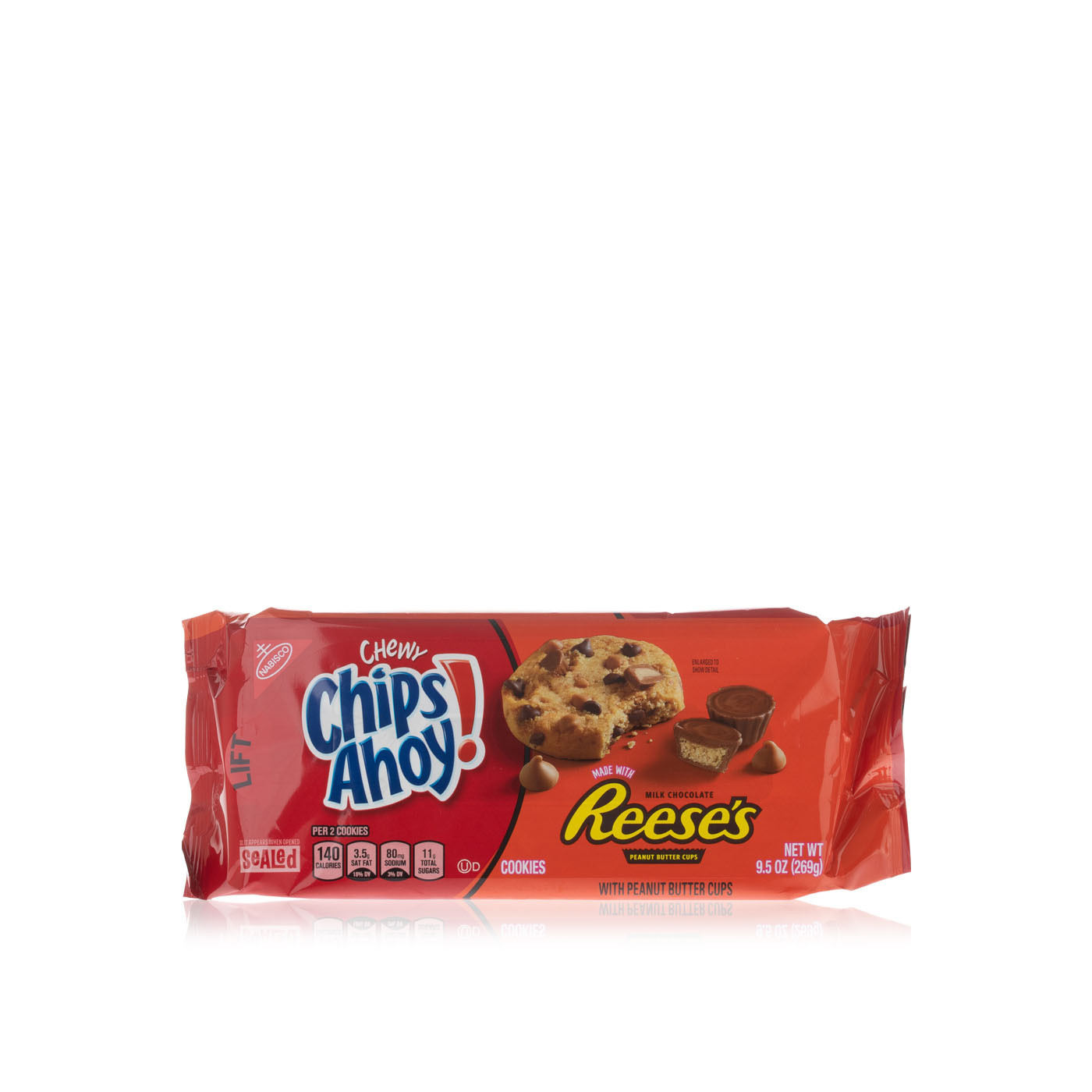 Chips Ahoy Reese's peanut butter cup cookies 269g