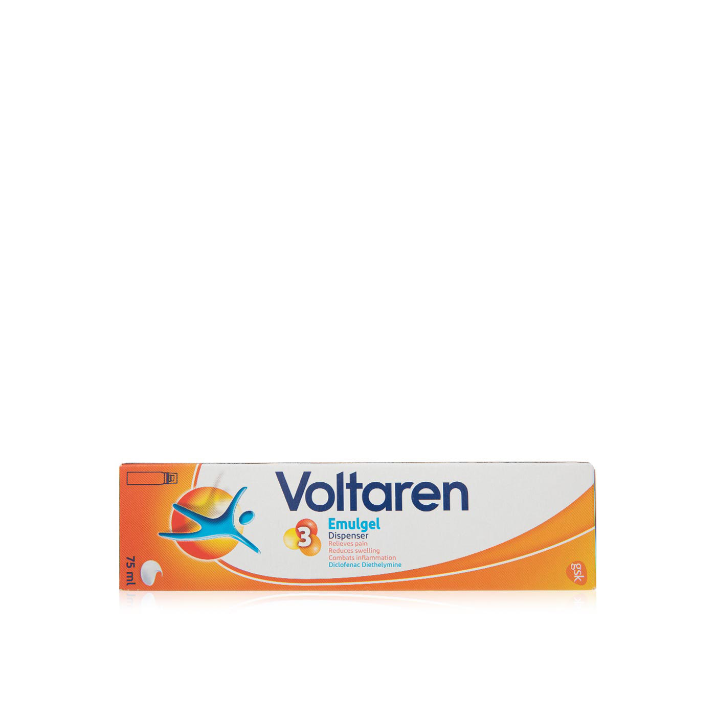 Voltaren Emulgel Muscle & Joint Pain Relief with 1.16% Diclofenac 75ml