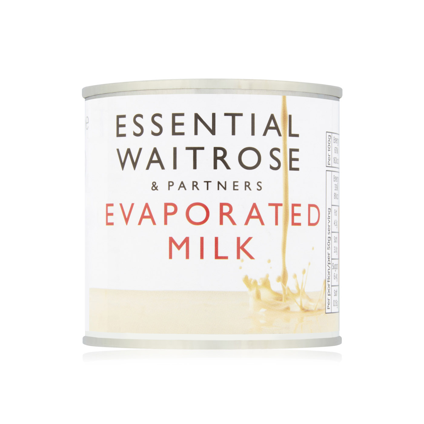 Waitrose Essential Evaporated Milk 170g