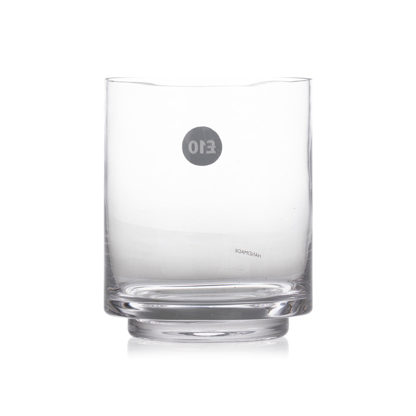 Waitrose Medium Glass Hurricane Candle Holder
