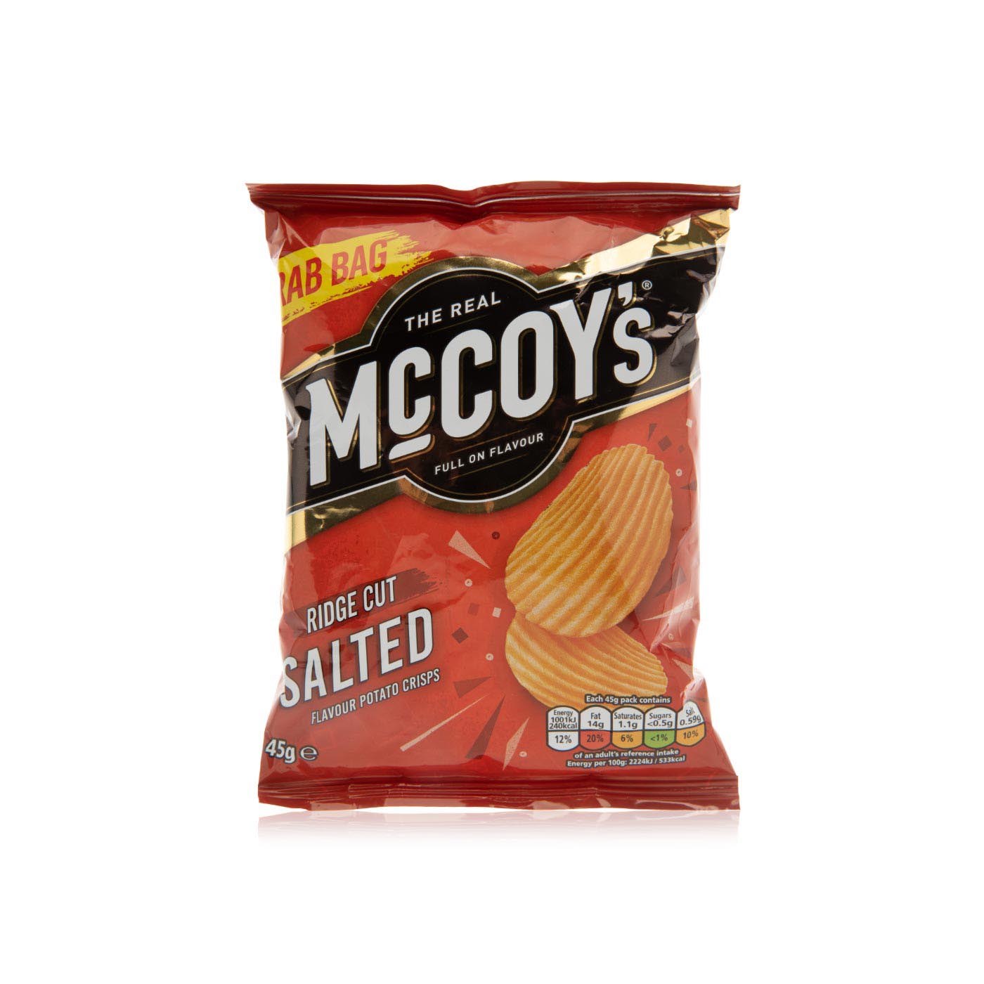 The Real Mccoy's Salted Crisps 45g