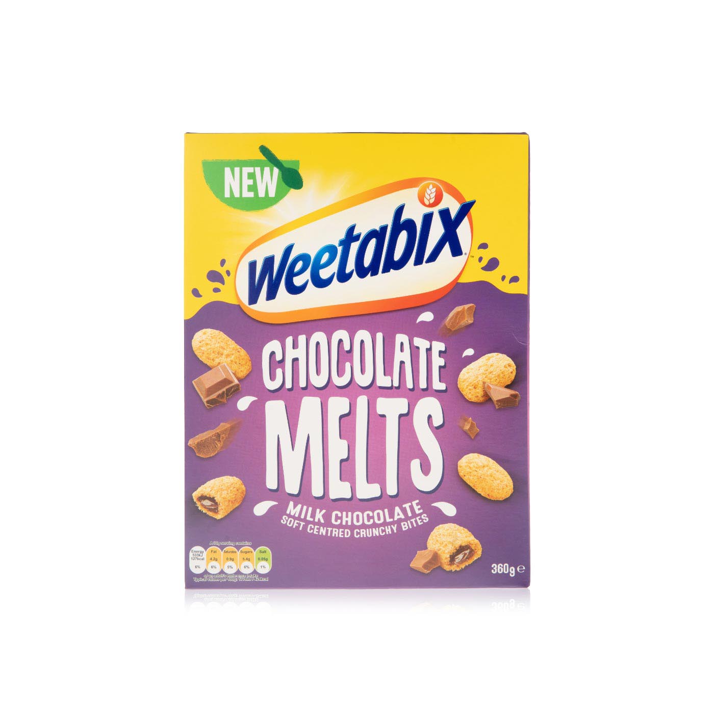 Weetabix melts milk chocolate 360g Spinneys UAE