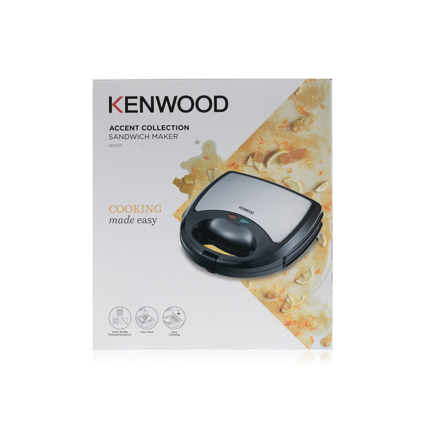 Kenwood accent collection 3in1 sandwich maker SMM01 Spinneys UAE