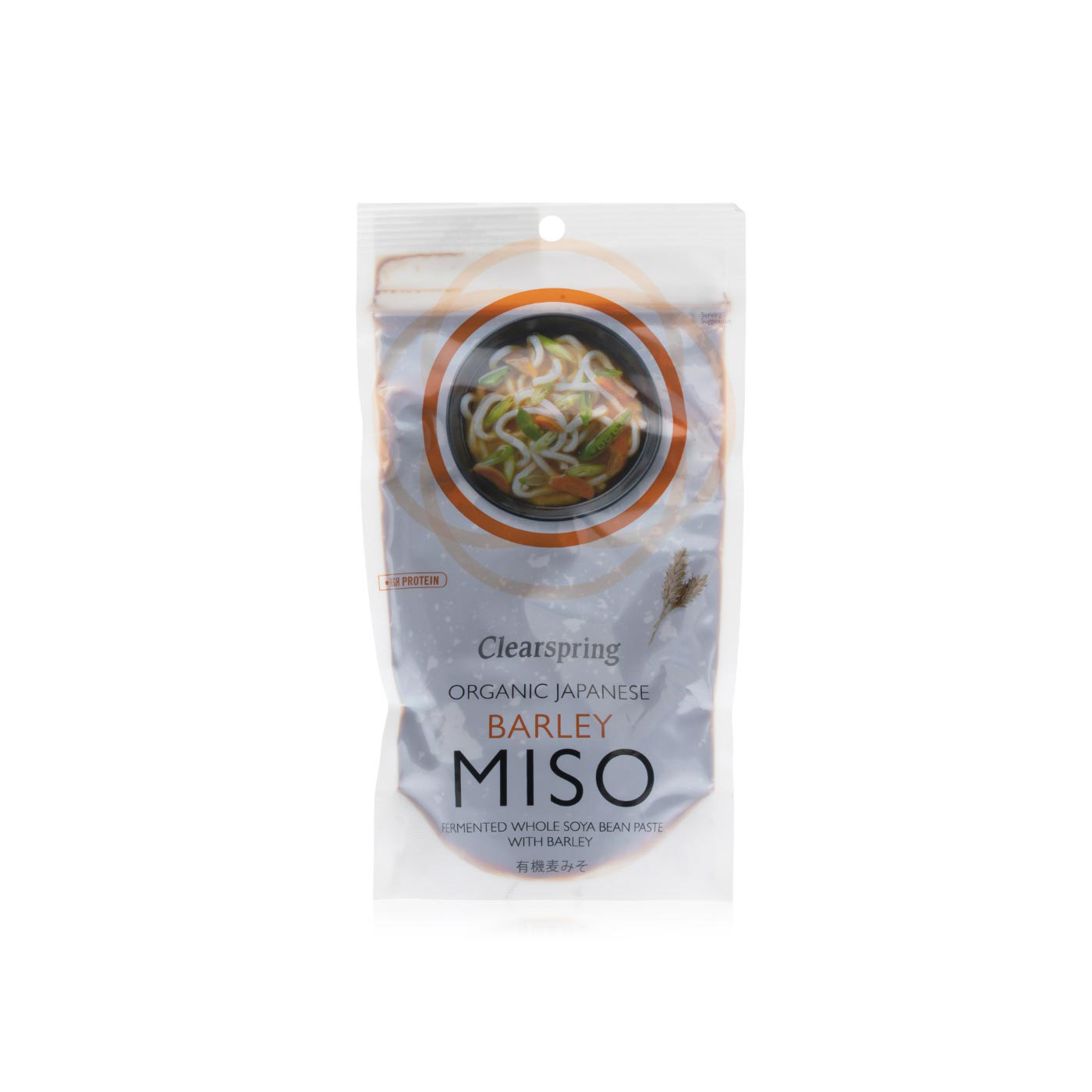 Clearspring Organic Barley Pasteurised Miso Pouch 300g
