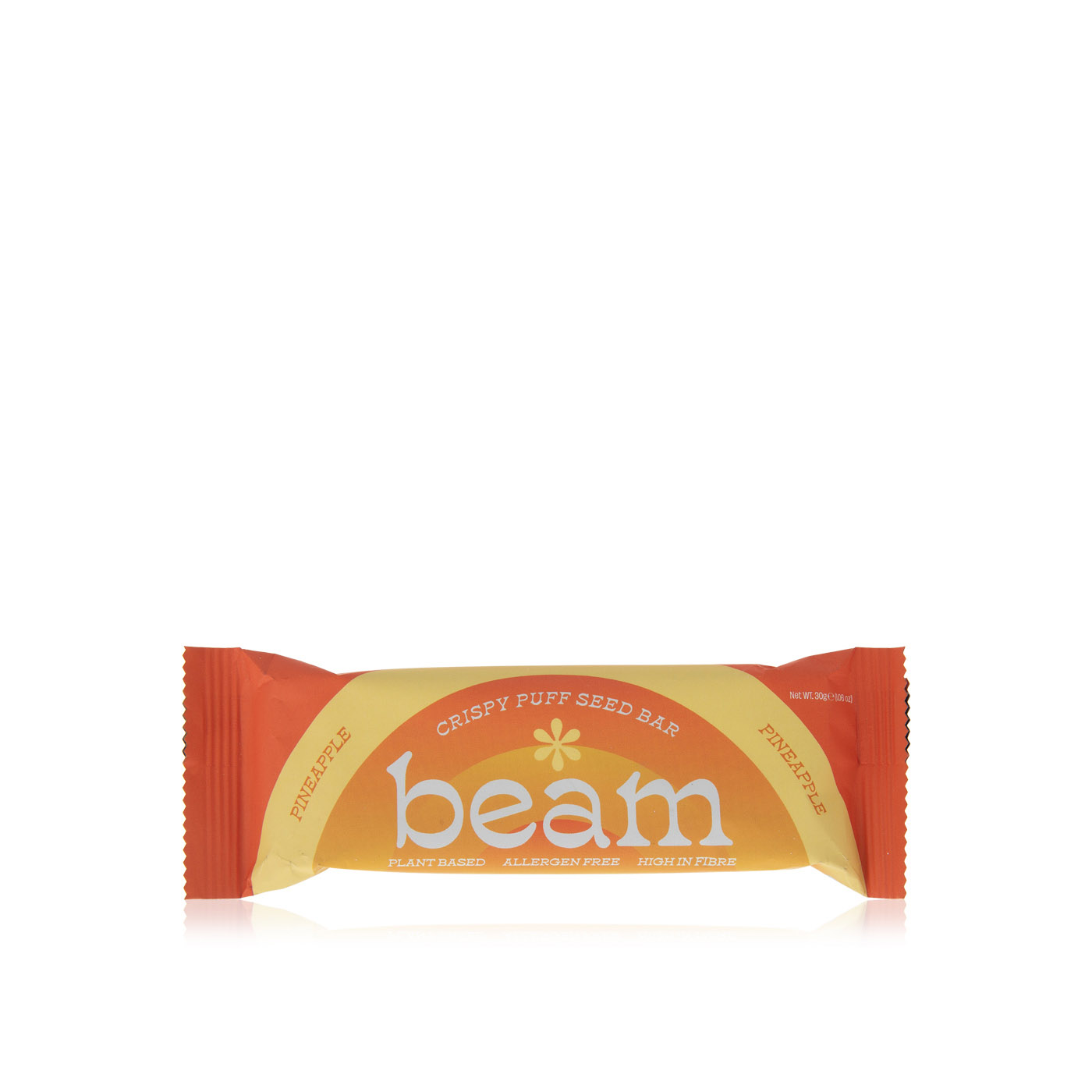 Beam Pineapple Crispy Puff Seed Bar 30g
