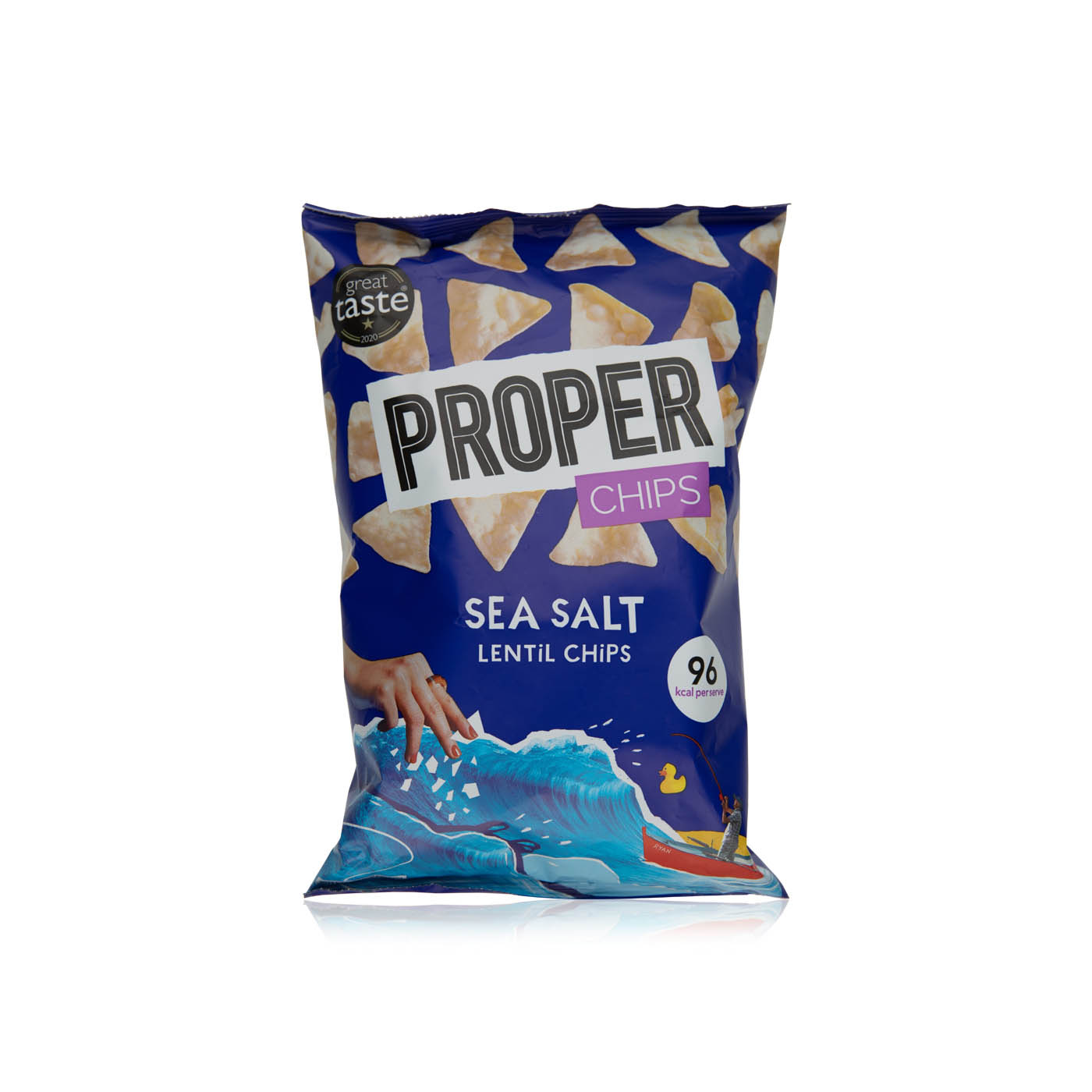 Proper chips sea salt lentil chip sharing bags 85g Spinneys UAE
