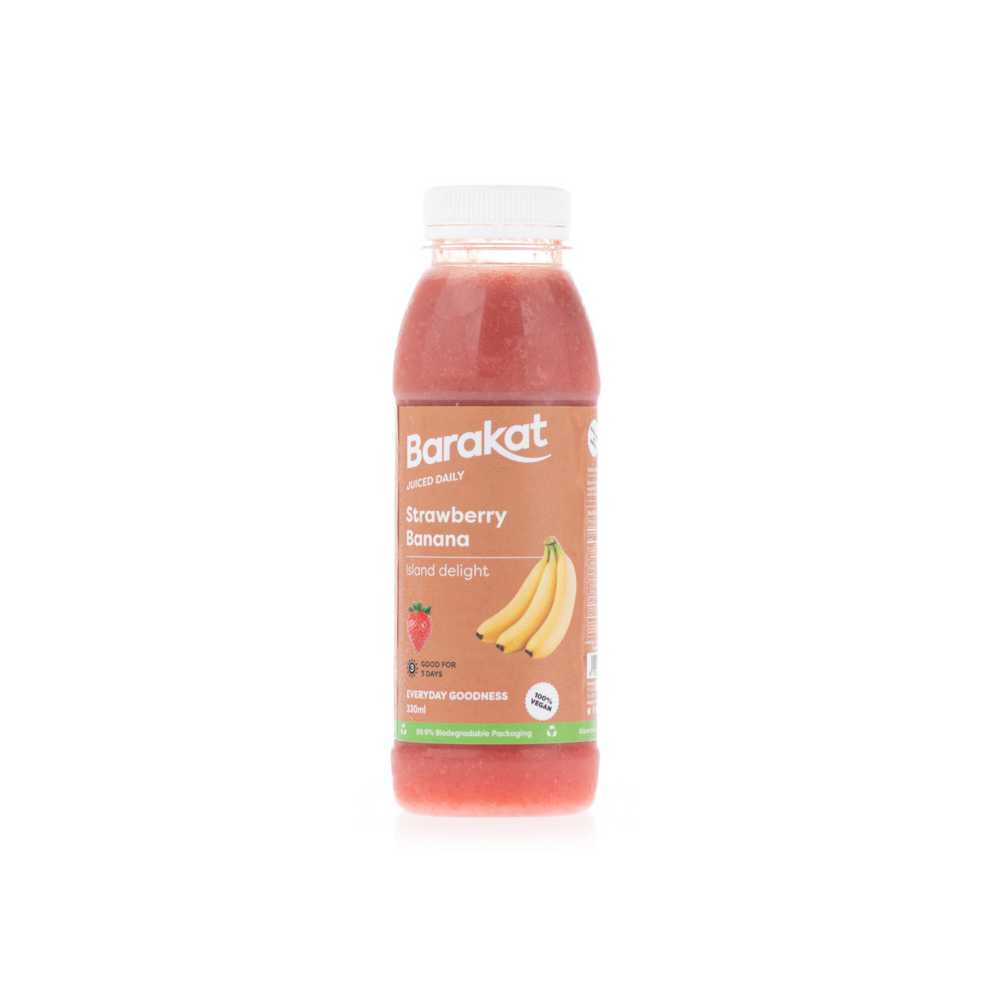 Barakat Strawberry Banana Juice 330ml