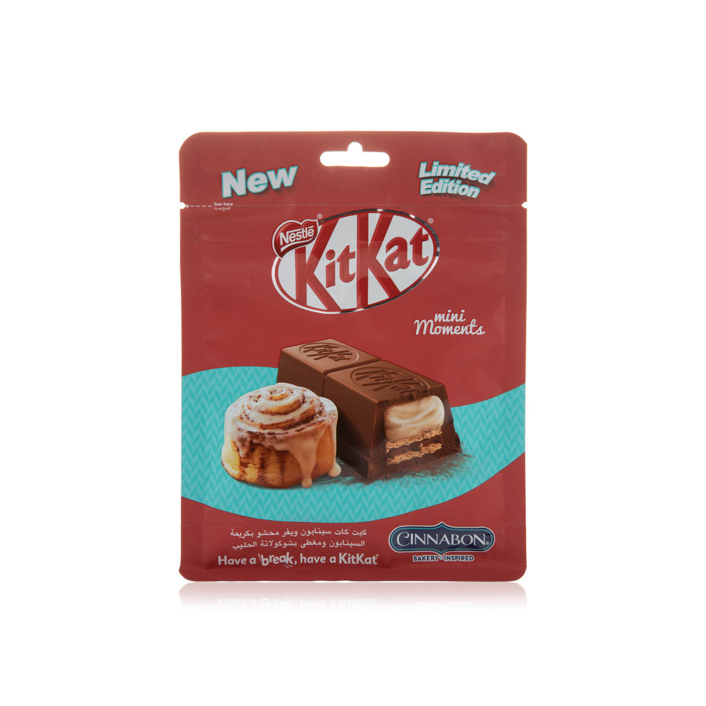 Nestle Kitkat Mini Moments Cinnabon Chocolate Bar 119g