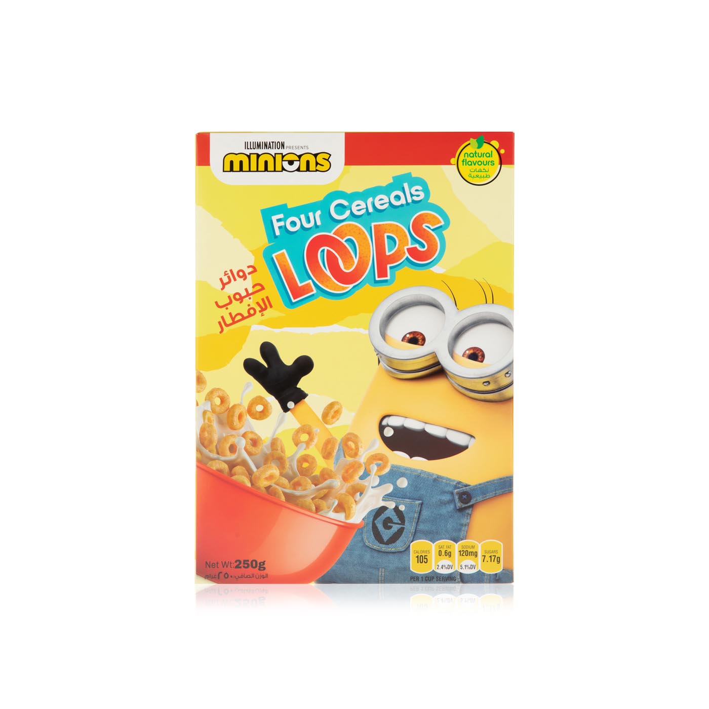 General Mills Minions Breakfast Cereal Vanilla Vibe 250g