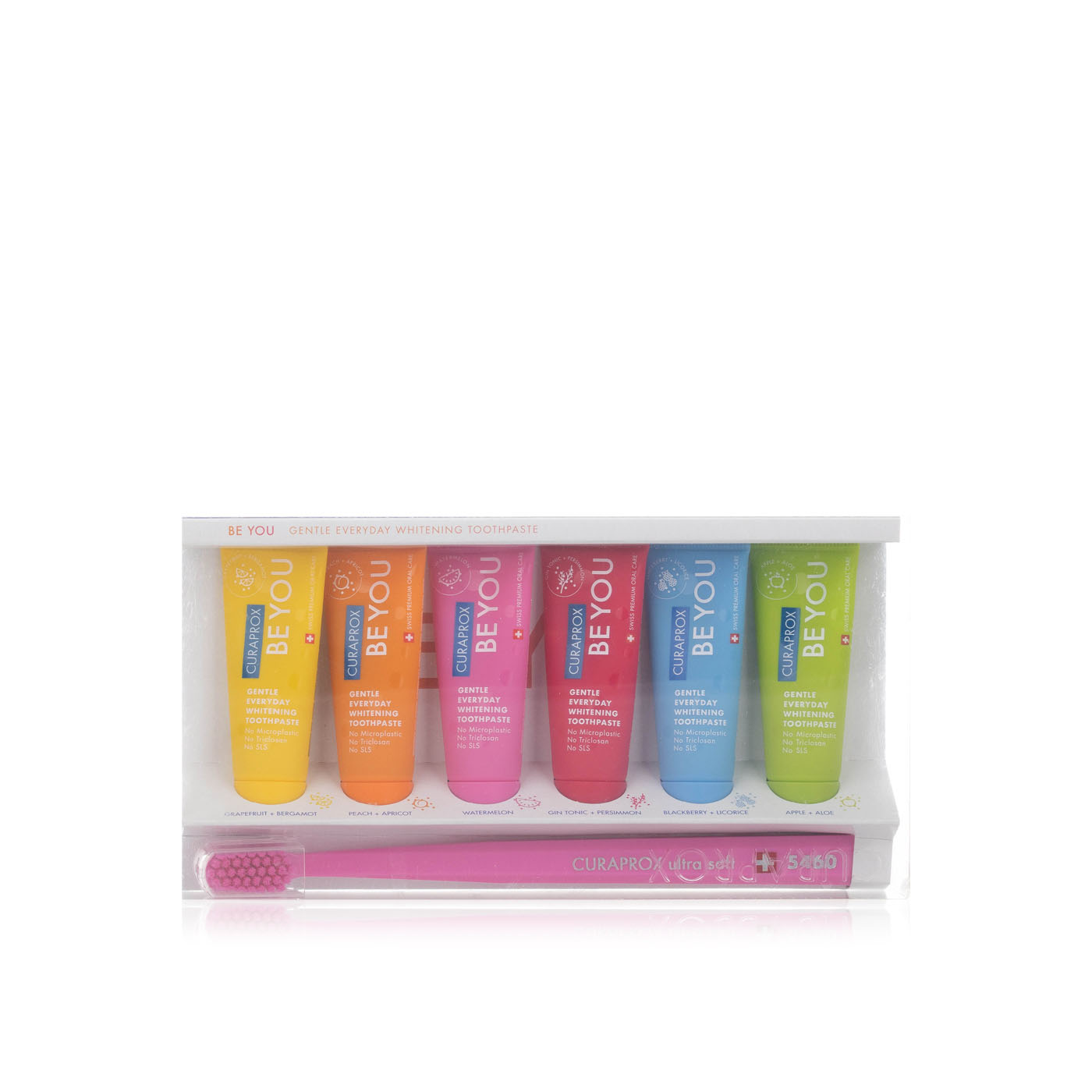 Curaprox Be You Toothpaste Set and Toothbrush x 6