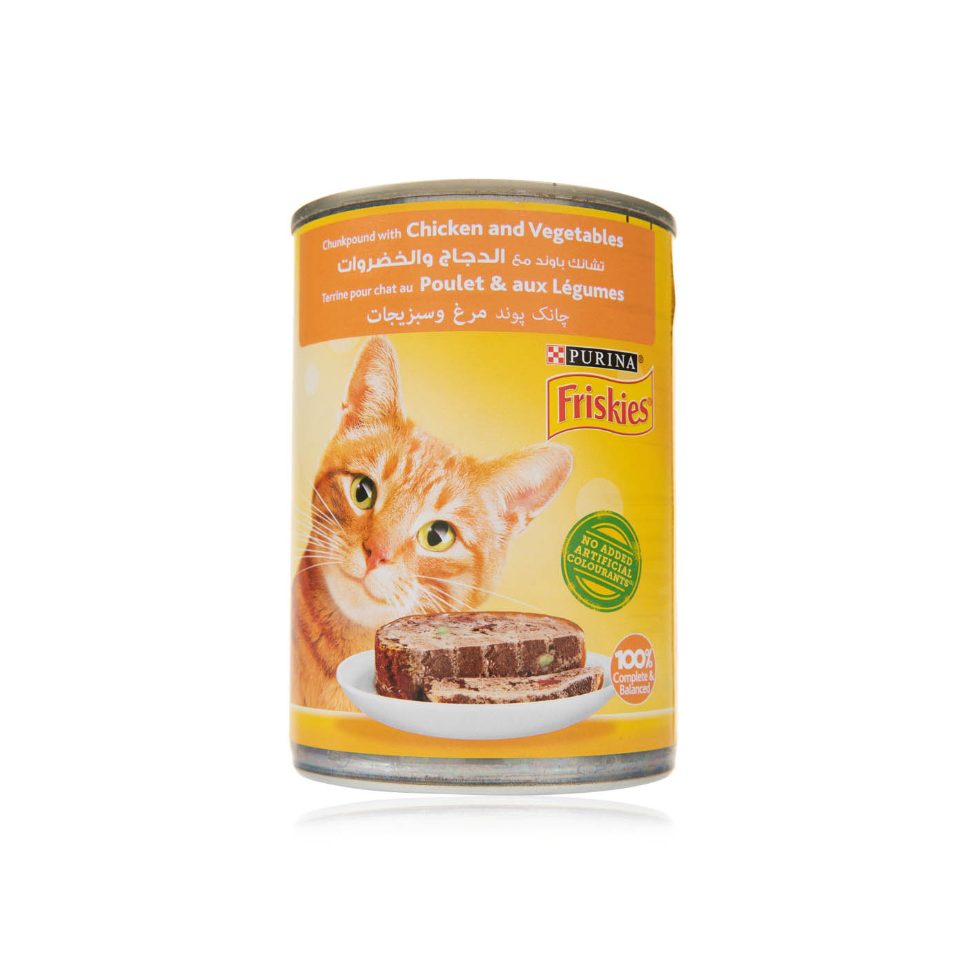 Purina Friskies Chicken and Vegetable Cat Food 400g