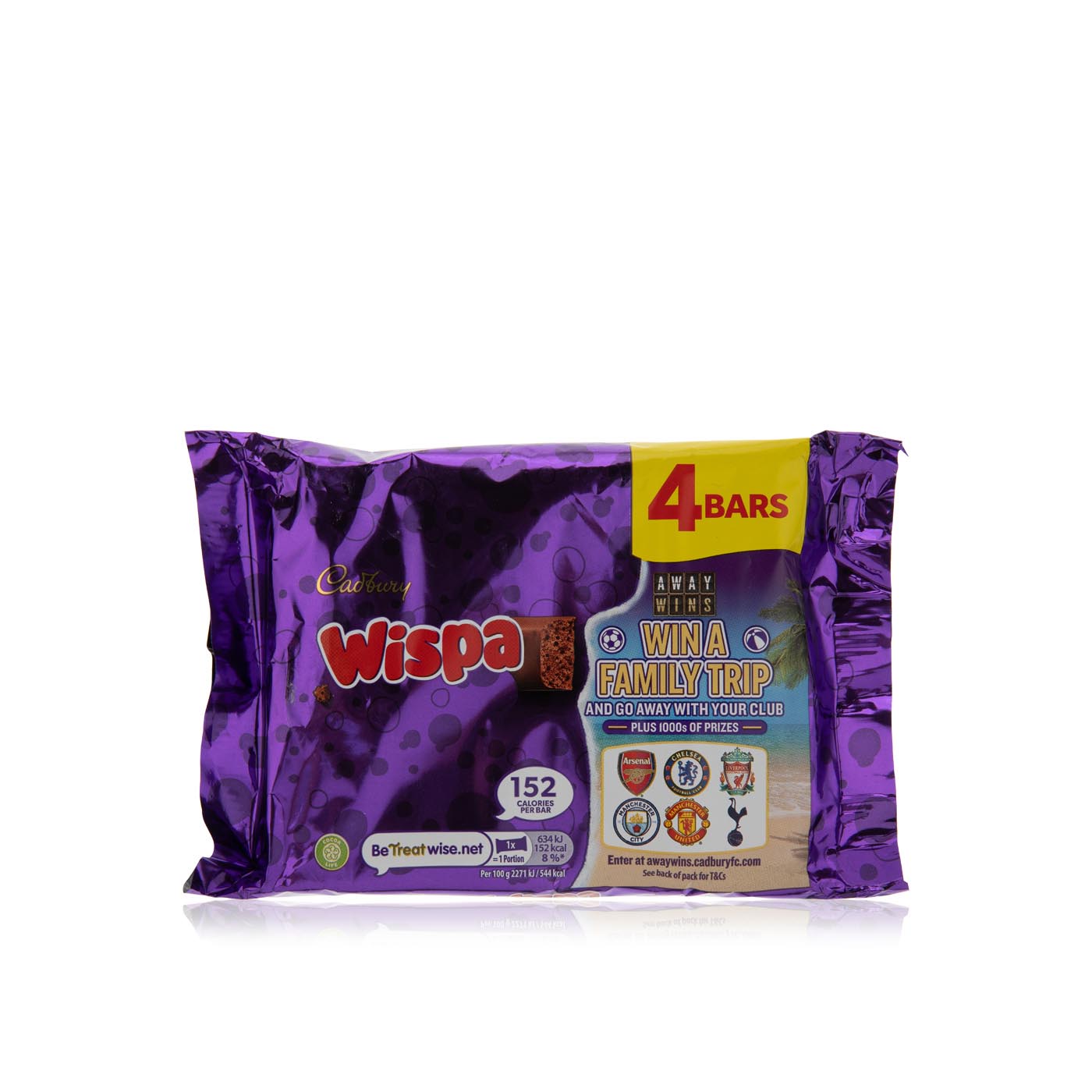 Cadbury Wispa Chocolate Pack x 4 - Spinneys UAE