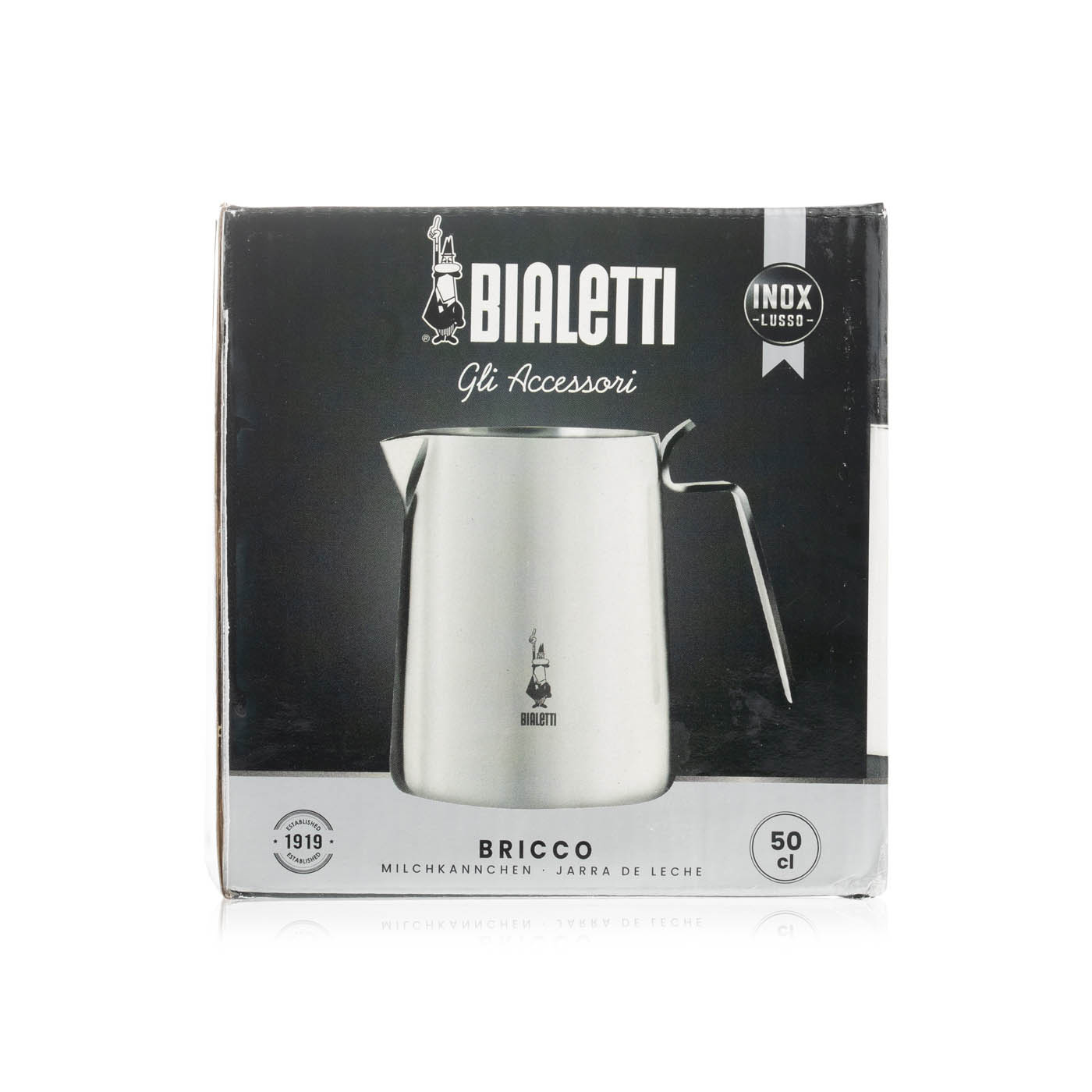 Bialetti milk pitcher stainless steel 500 ml Spinneys UAE