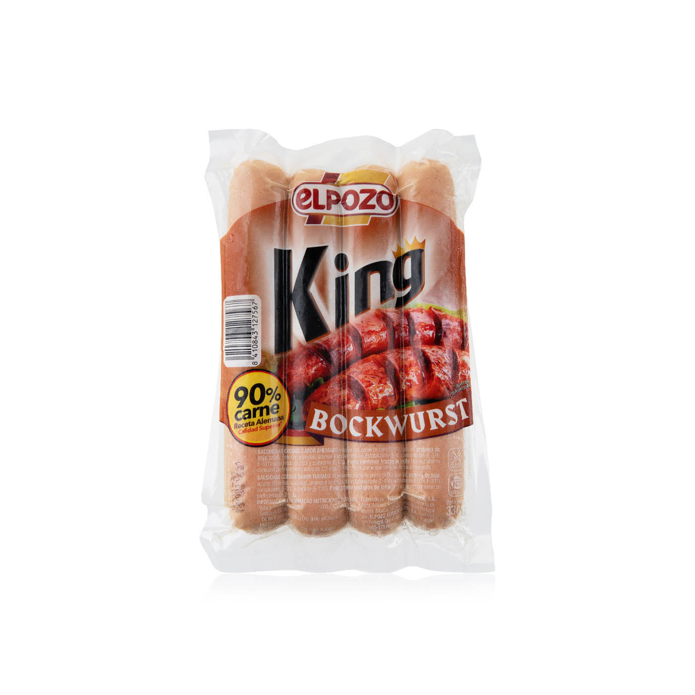 Elpozo King Brockwurst Sausages 330g