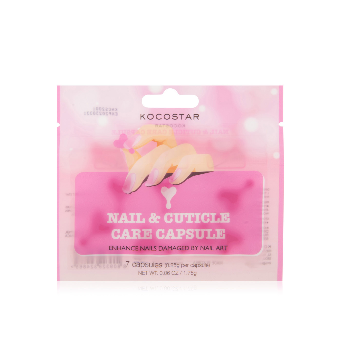 Kocostar nail & cuticle care 7 capsules Spinneys UAE