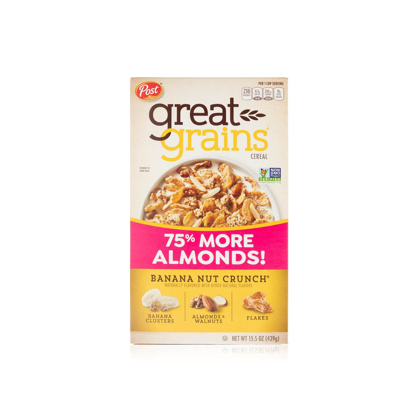 Post great grains banana nut crunch cereal 439g Spinneys UAE
