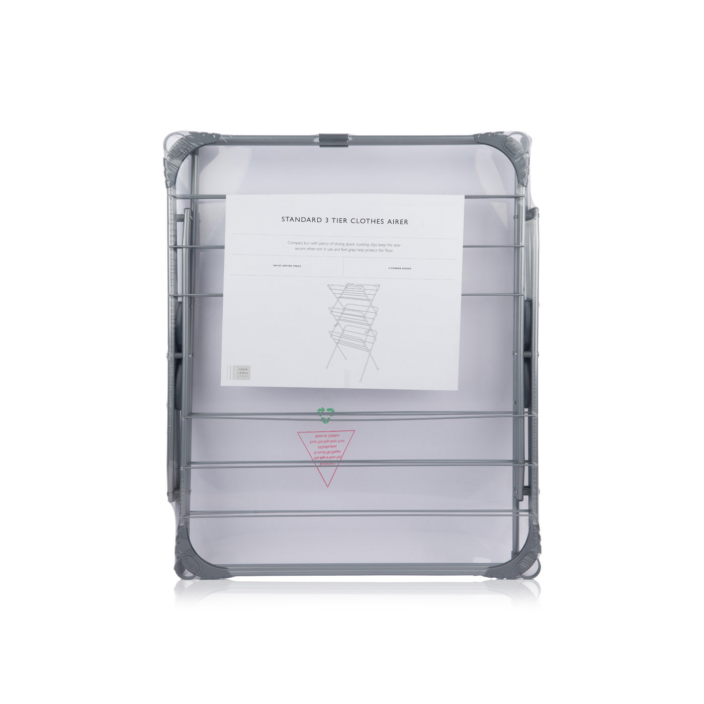 John Lewis Standard x-Wing Indoor Clothes Airer