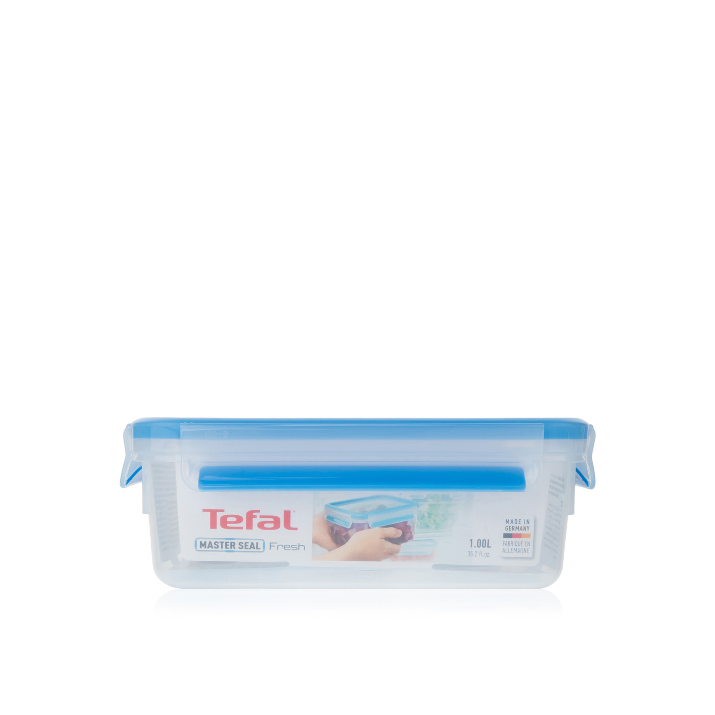 Tefal masterseal fresh rectangular food storage container 1l - Spinneys UAE