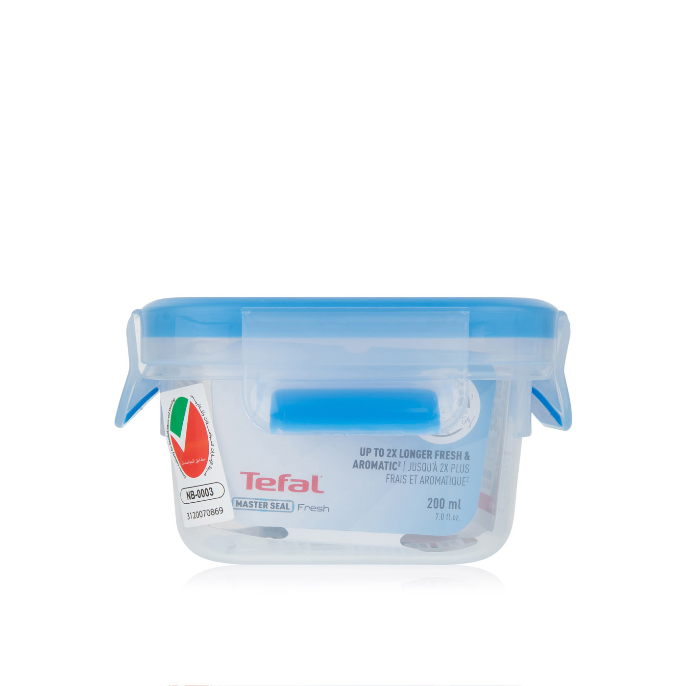 Tefal Masterseal Fresh Square Food Storage Container 250ml