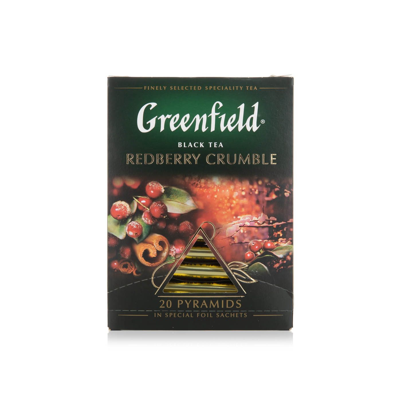 Greenfield Redberry Crumble Tea 36g
