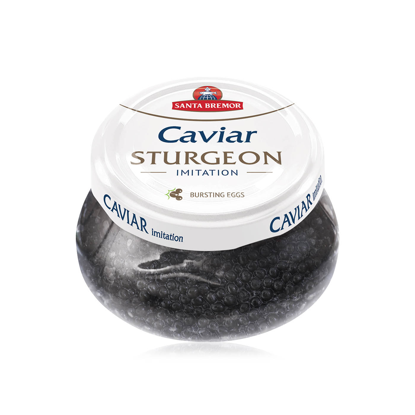 Santa Bremor black sturgeon caviar imitation 230g