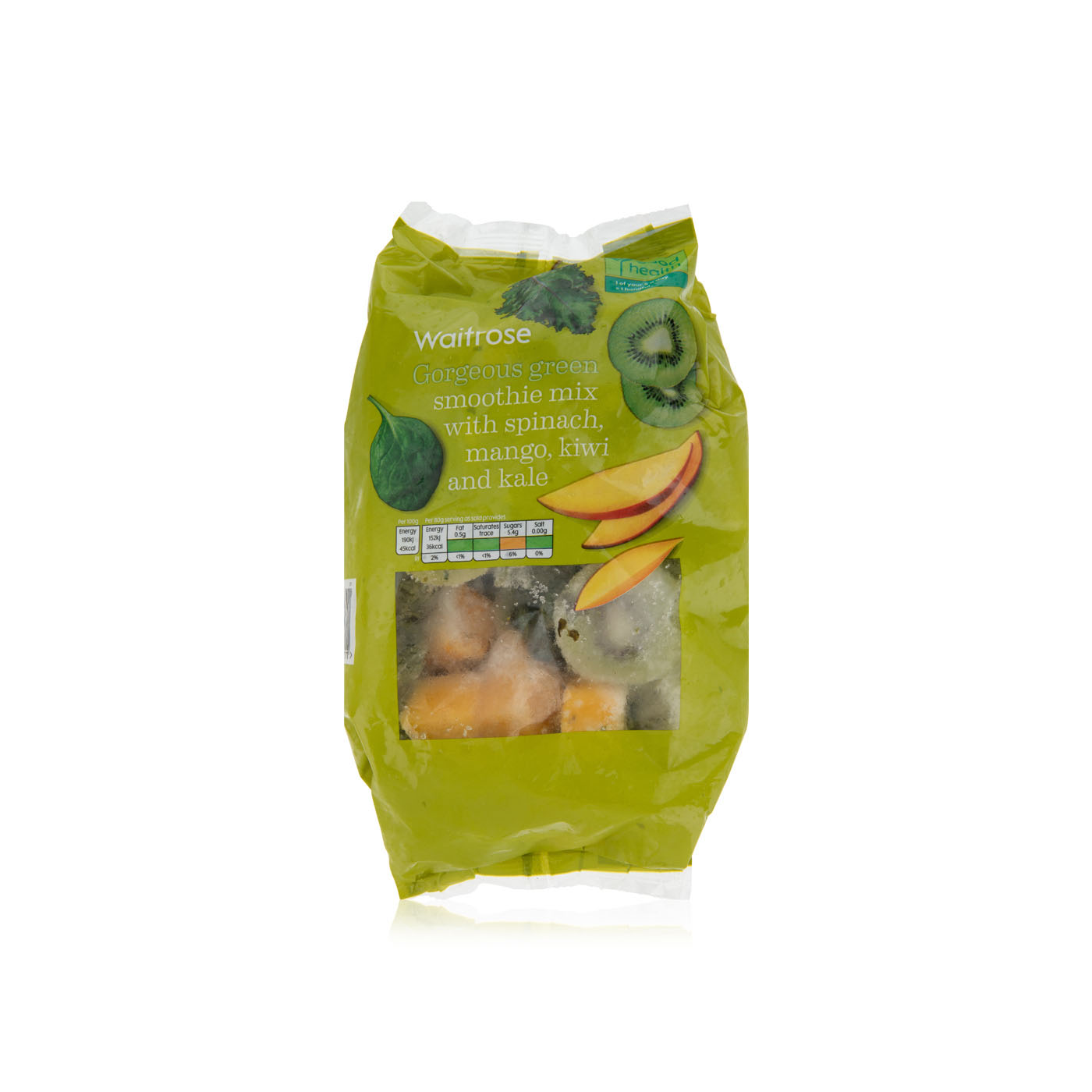 Waitrose Frozen Gorgeous Green Smoothie Mix 480G