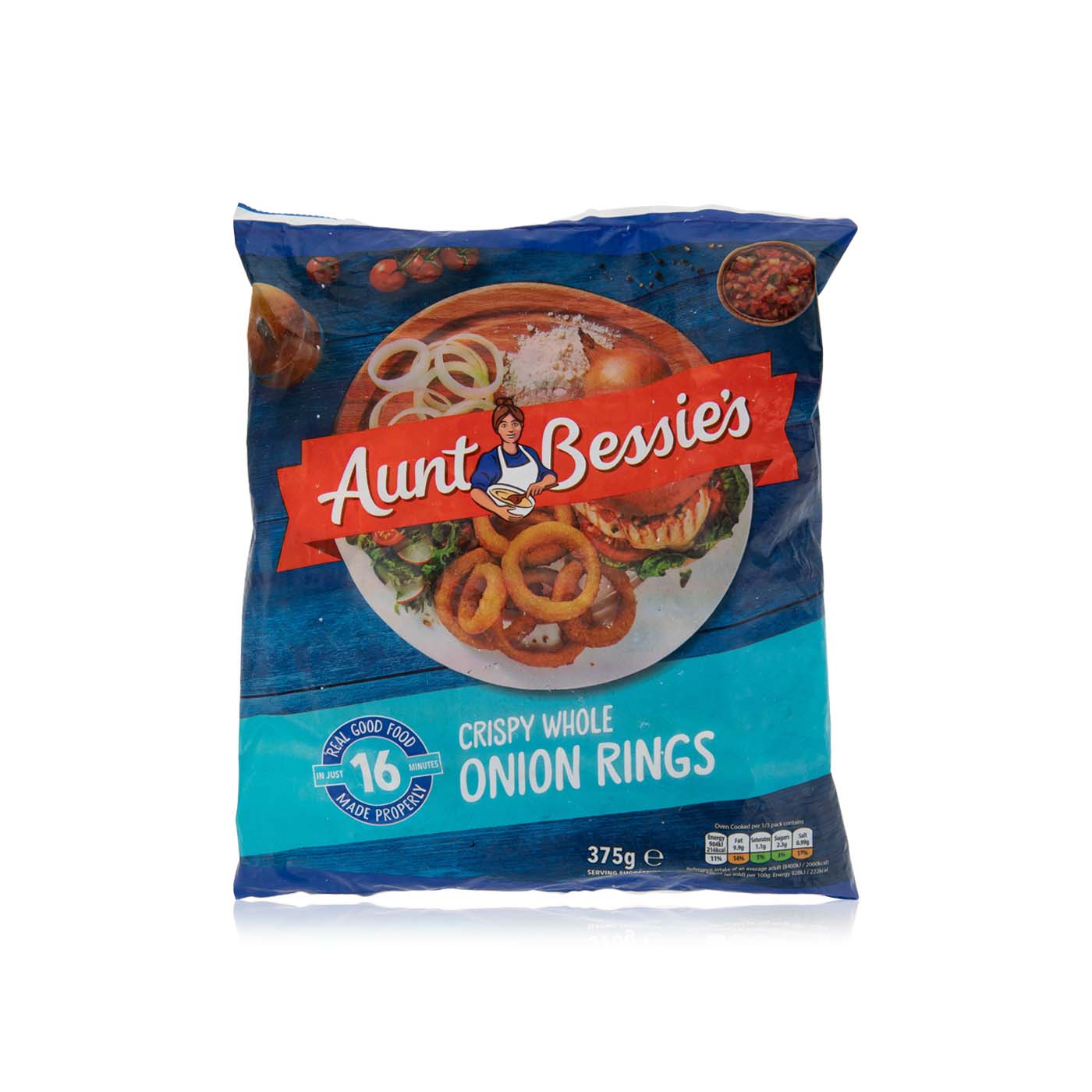 Aunt Bessie's Frozen Onion Rings 375G
