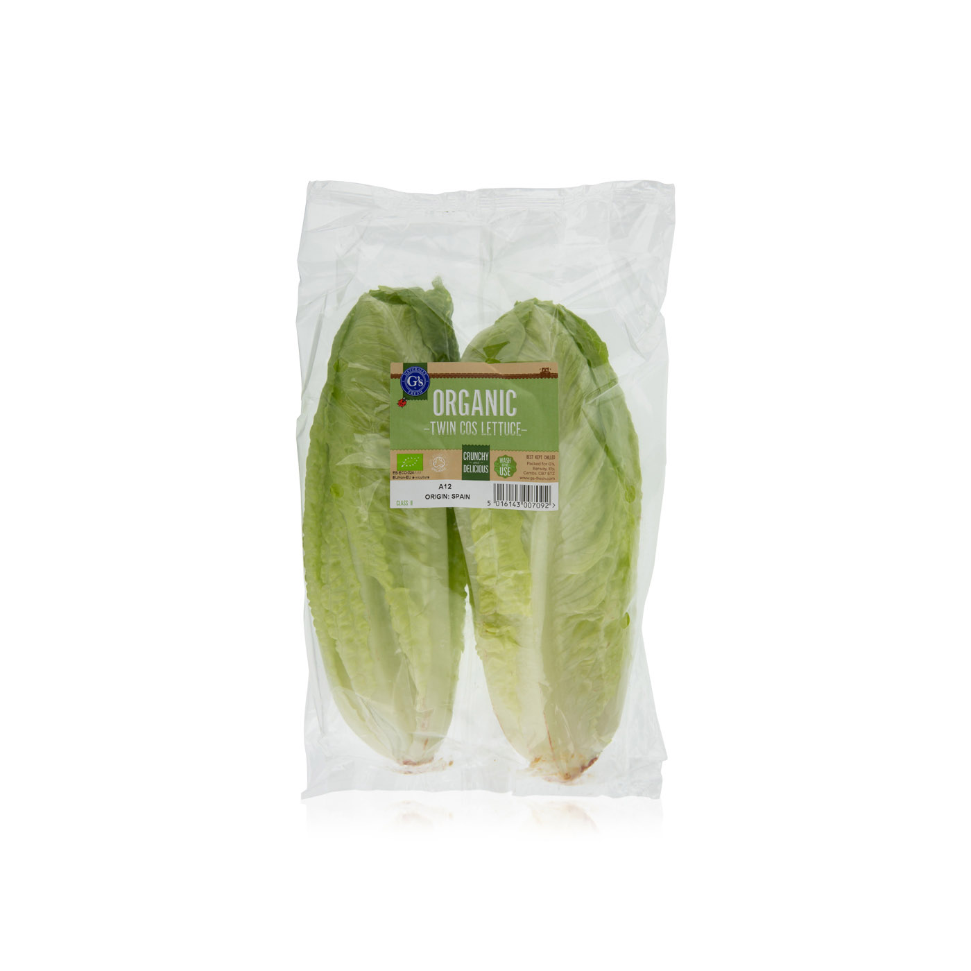 Spinneys Spanish Organic Romaine Lettuce Twin Pack - Spinneys UAE