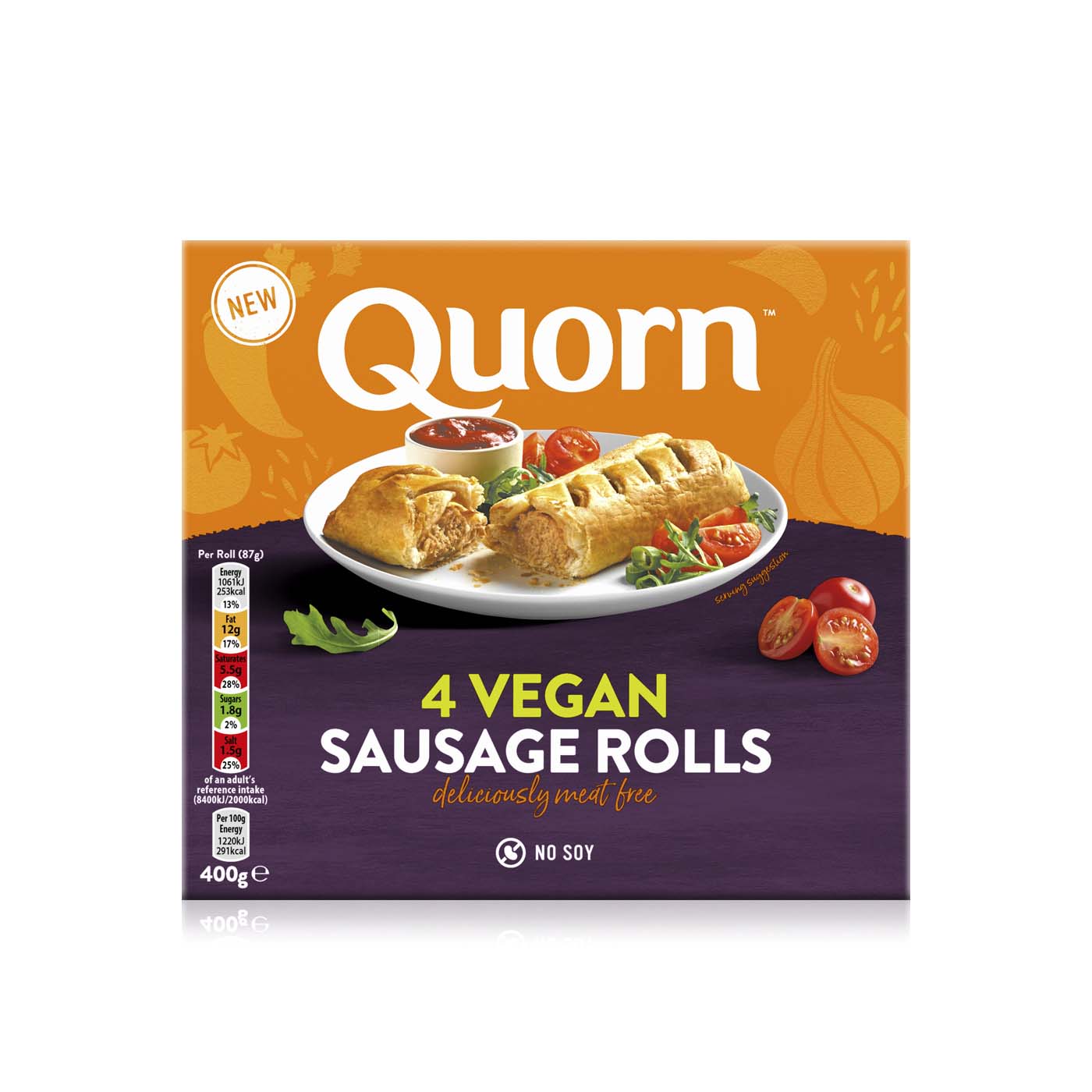Quorn vegan sausage roll 400g Spinneys UAE