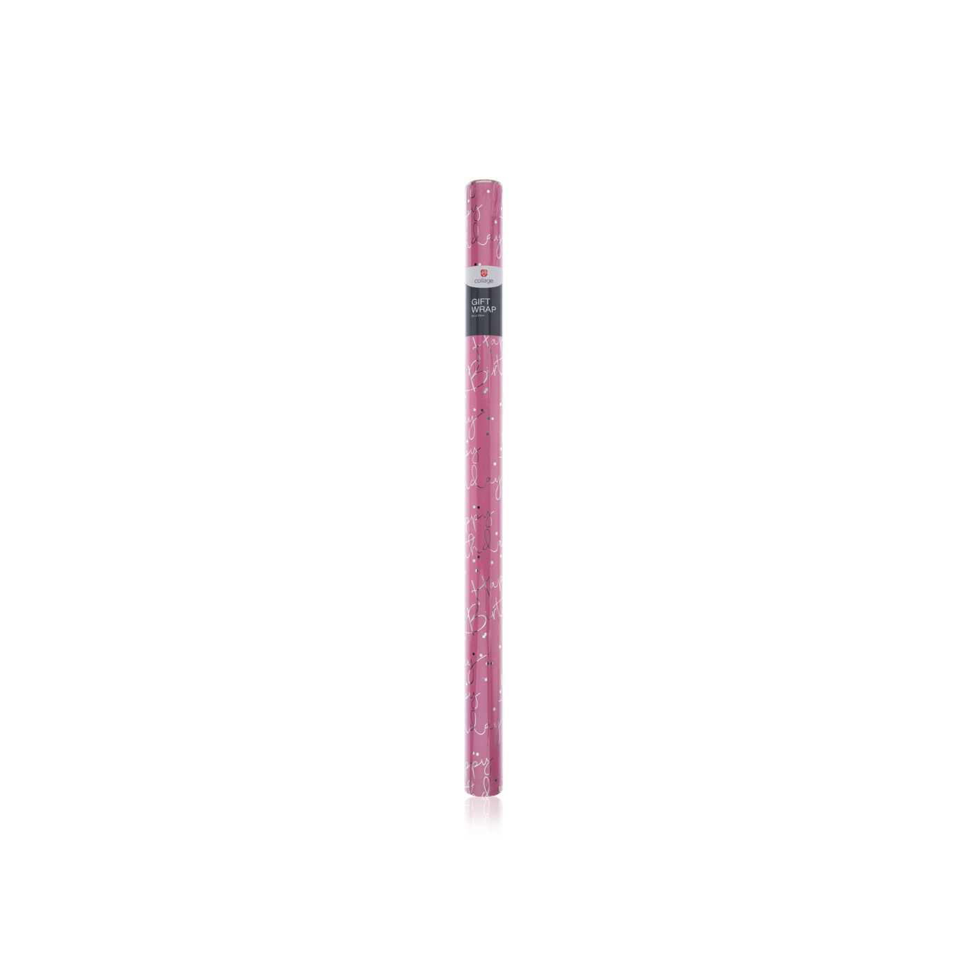 UK Greetings Pink Happy Birthday Wrapping Paper Roll 2m