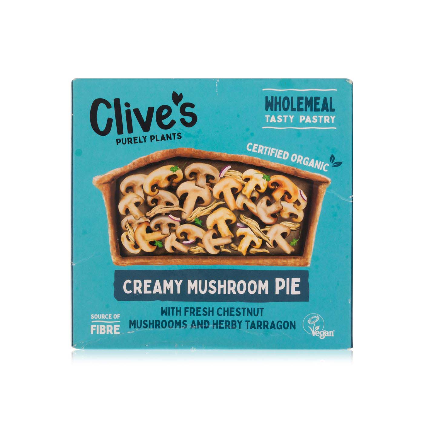 Clive's Frozen Clive'S Organic Creamy Mushroom Pie 235G