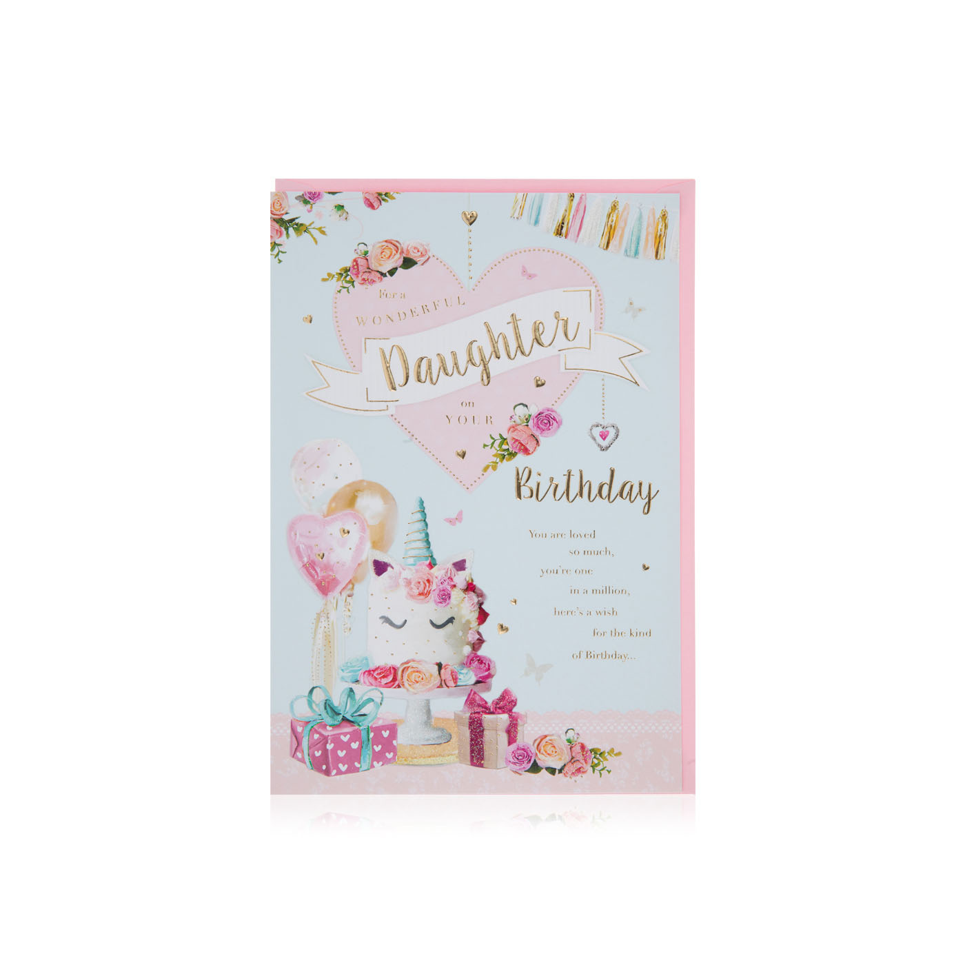 UK Greetings wonderful daughter birthday card Spinneys UAE