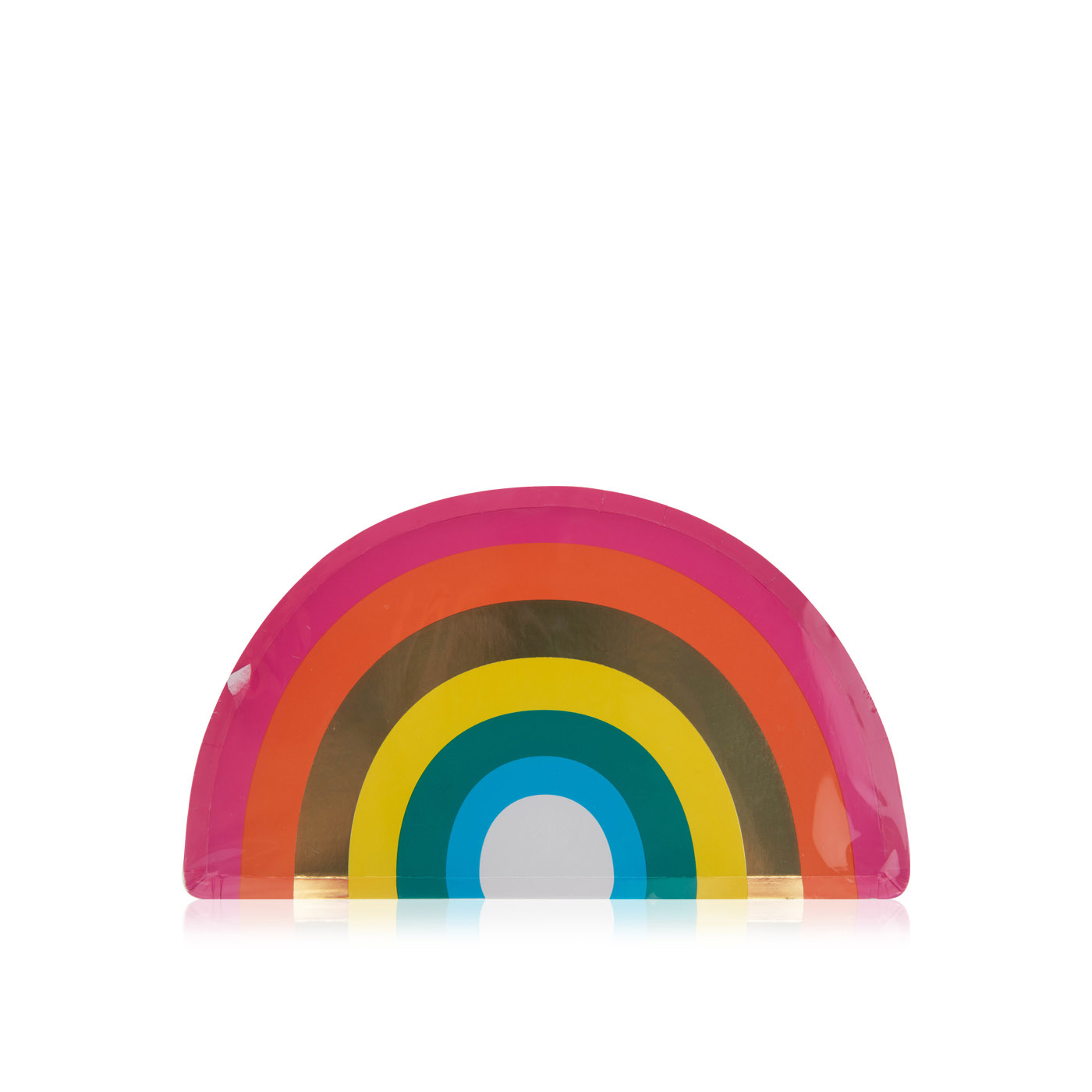 Talking Tables Rainbow Shaped Plates 12 Pack