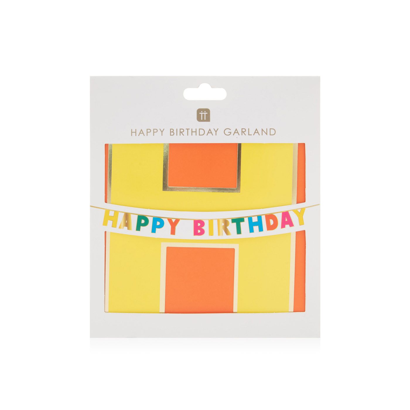 Talking Tables Happy Birthday Rainbow Garland 3m
