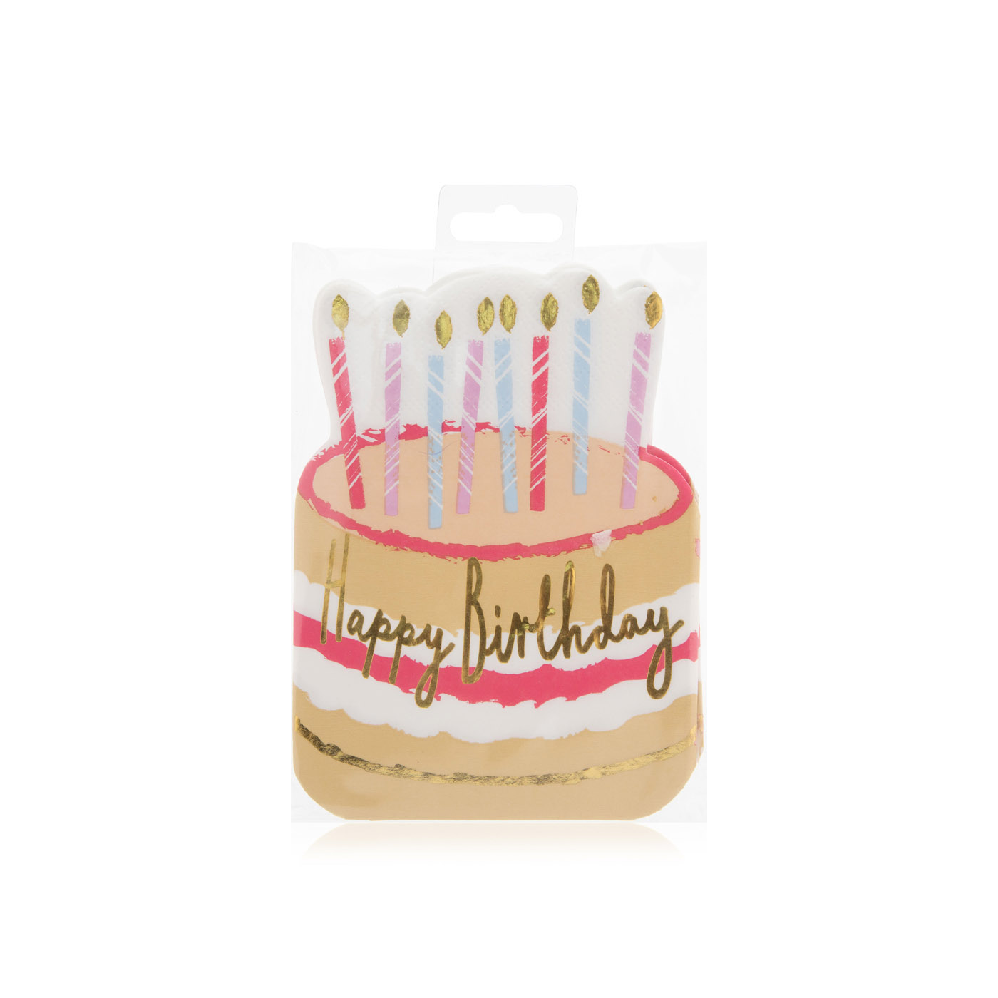 Talking Tables Rose Die Cut Napkins 12s