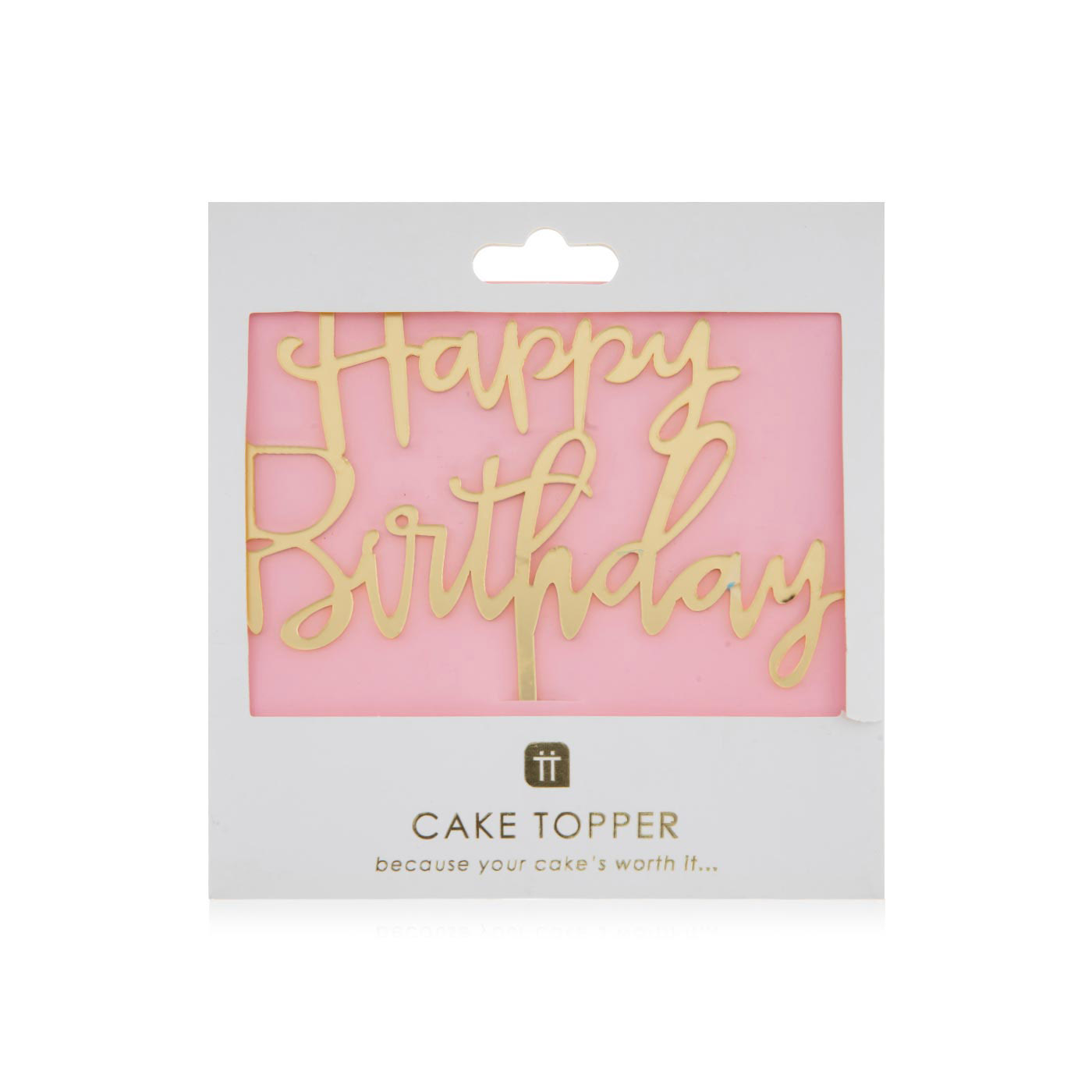 Talking Tables Rose Gold Cake Topper