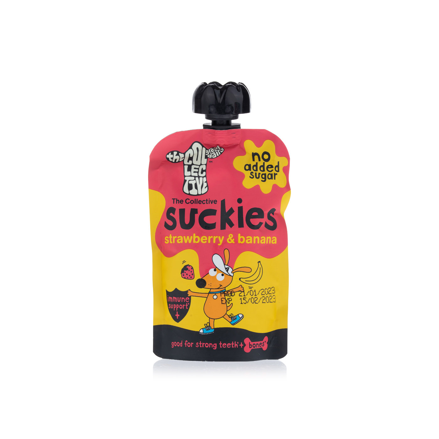 The Collective Suckies Strawberry and Banana No Added Sugar 90g