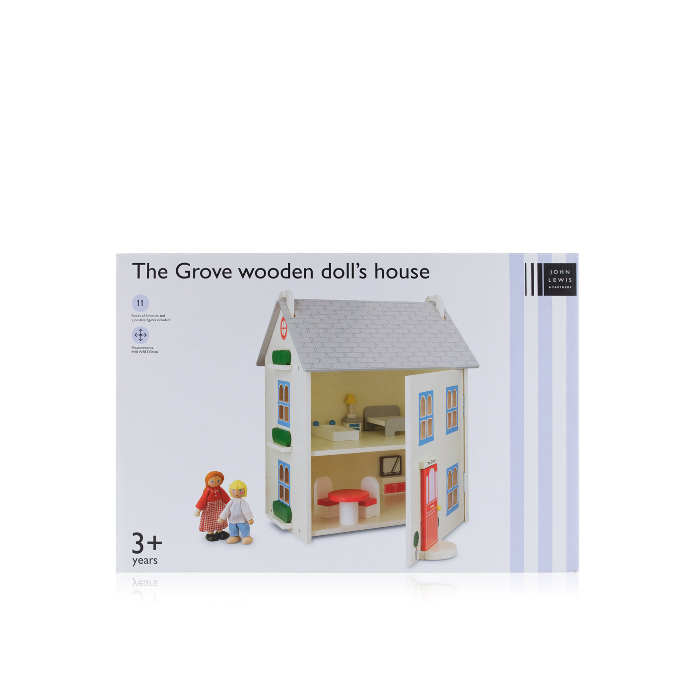 John Lewis the Grove Wooden Doll's House