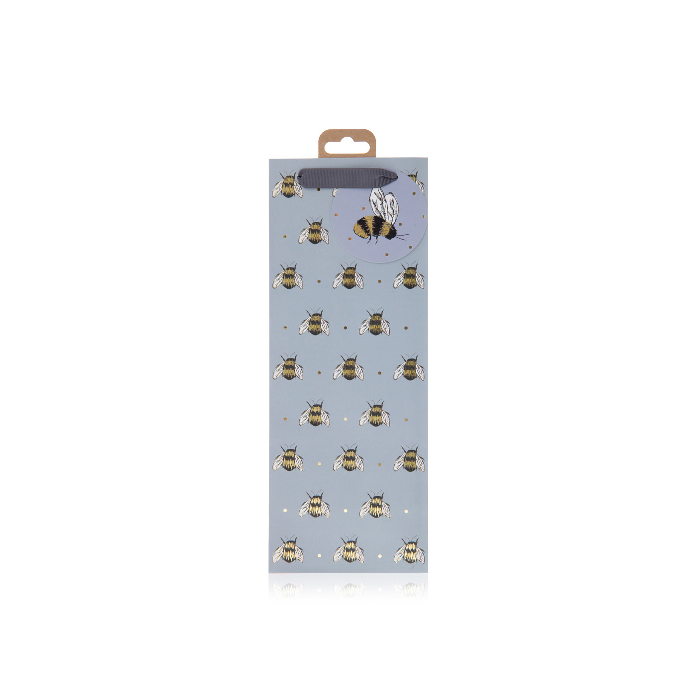 John Lewis Bees Bottle Gift Bag