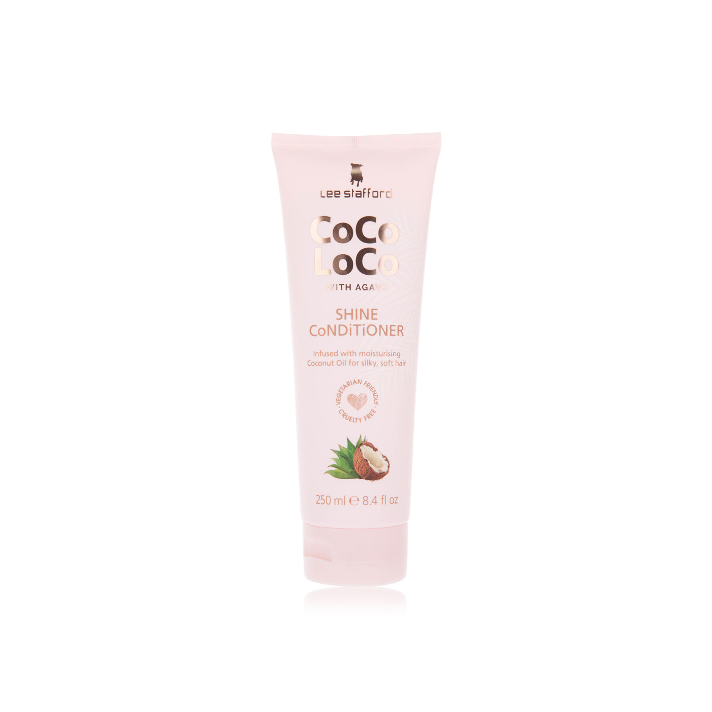 Lee Stafford coco loco and agave shine conditioner 250ml Spinneys UAE