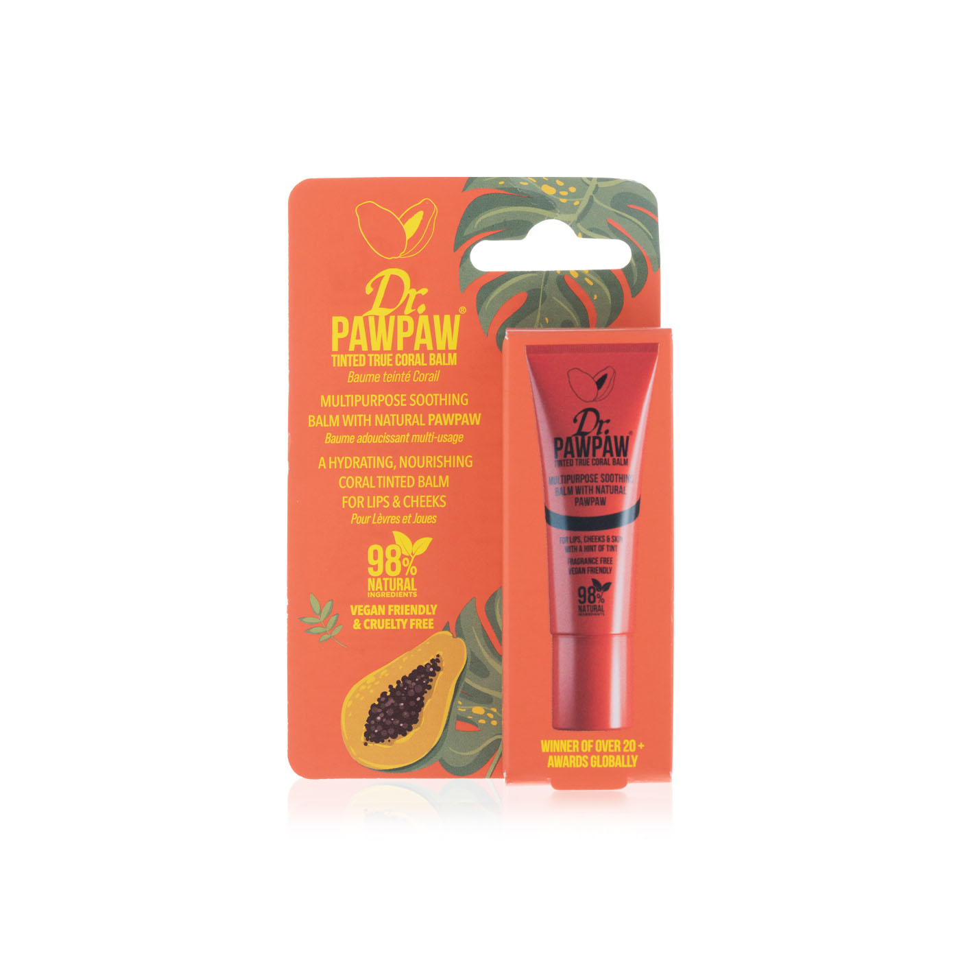 Dr. Pawpaw Tinted True Coral Lip Balm 10ml