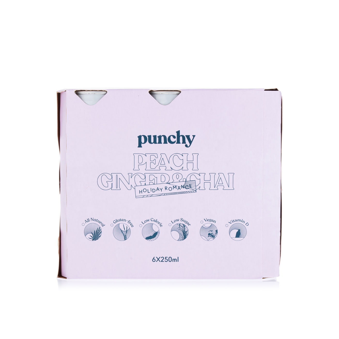 Punchy Peach, Ginger and Chai 250ml