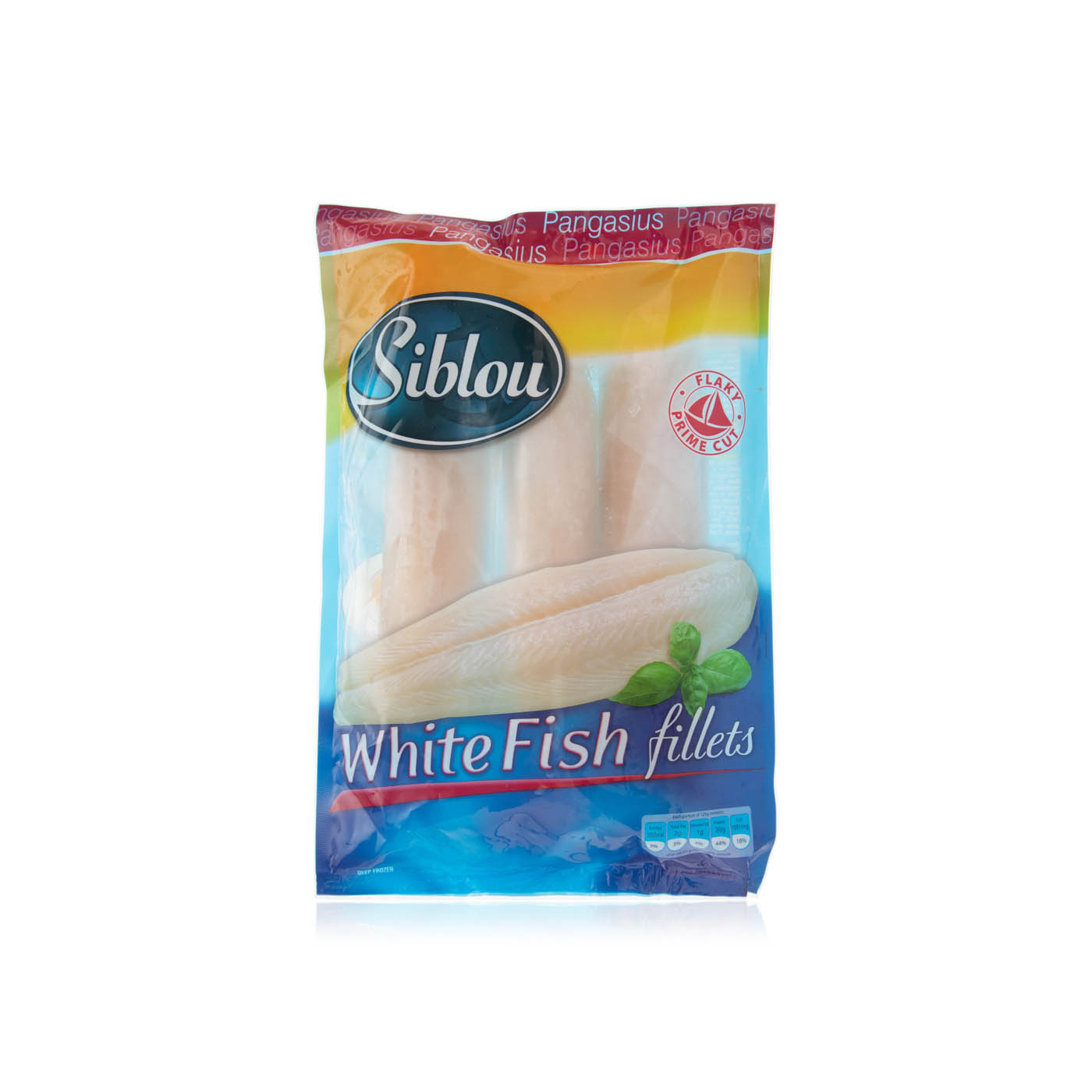 Siblou Frozen White Fish Fillets 500G