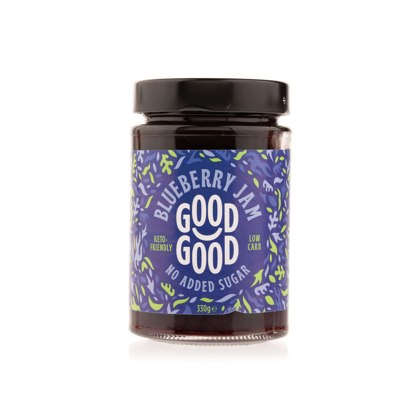 Good Good Blueberry Jam No Added Sugar 330g